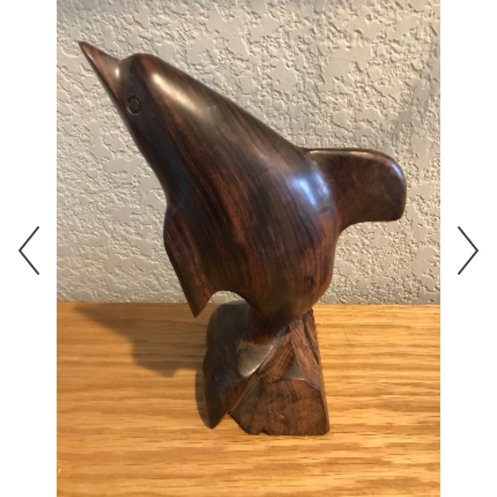 Solid wood dolphin 🐬 - Picture 2 of 5